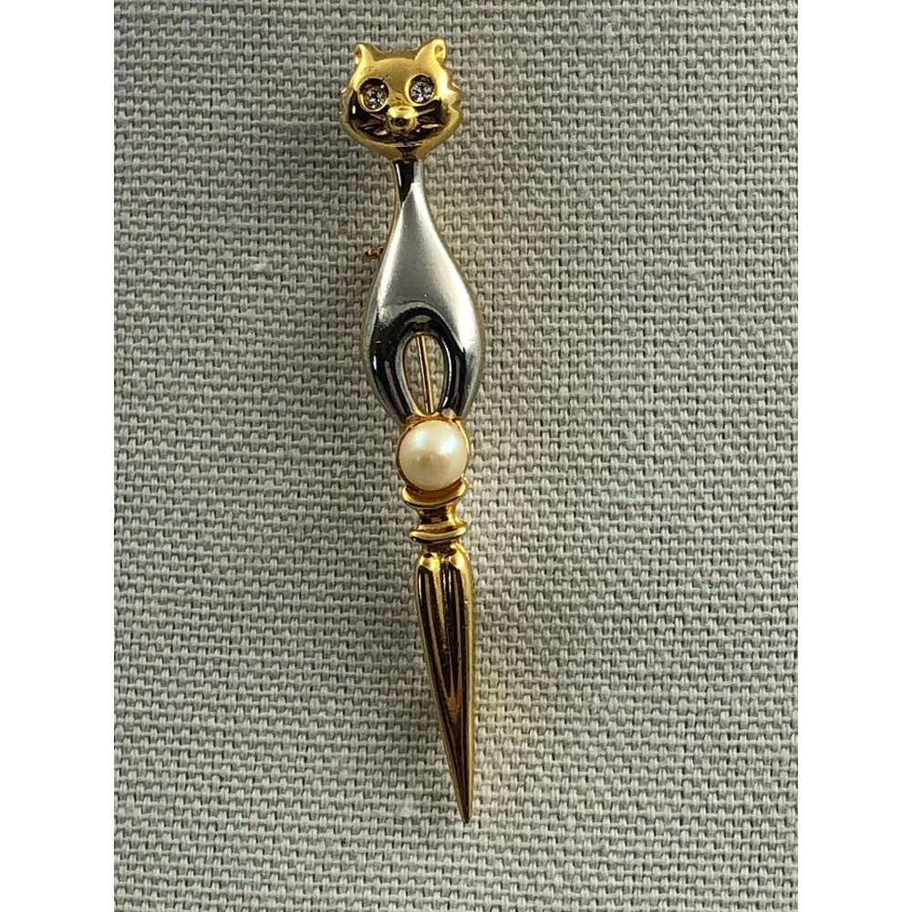 Cat Brooch